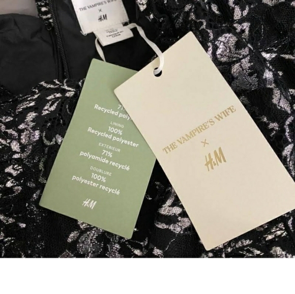 NWT! The Vampire's Wife x H&M Lace Minidress - Picture 8 of 14